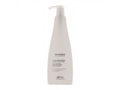 KAARAL MARAES SLEEK EMPOWERING SHAMPOO - glotninantis šampūnas su Monoi de Tahiti ir Moringos aliejais tiesiems plaukams, 1000 ml